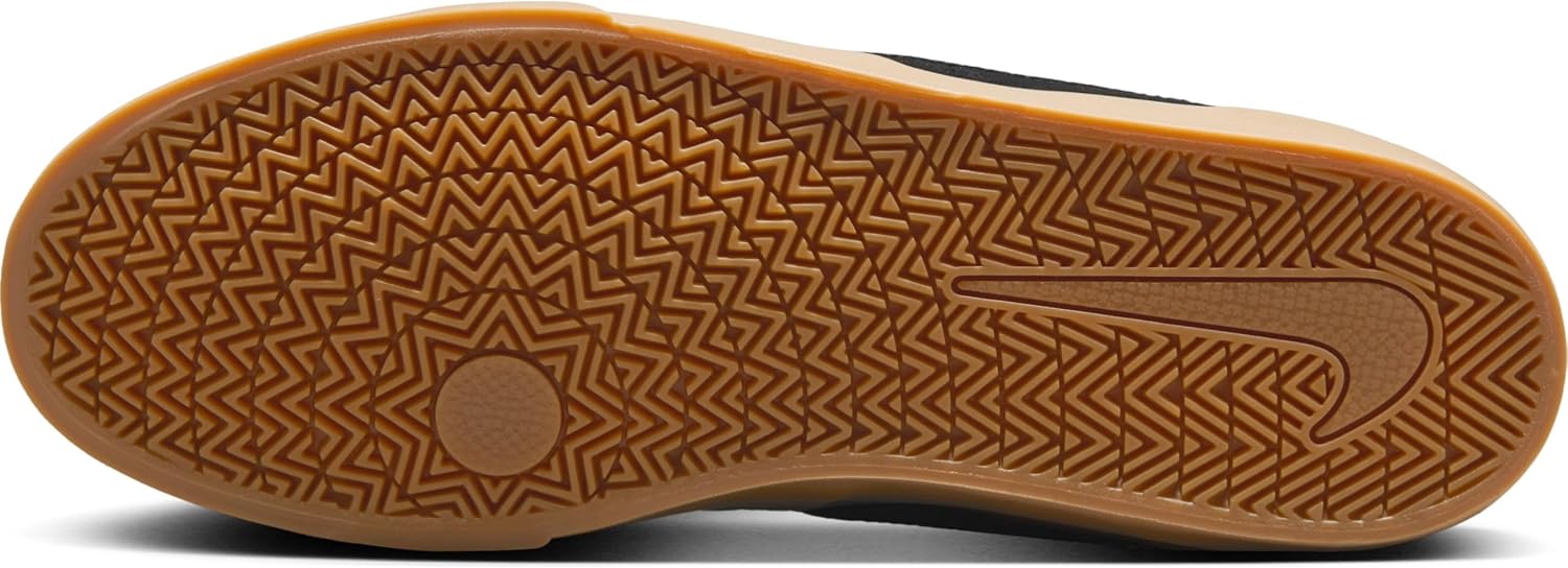 Мужские кроссовки Nike Charge из замши, черный/черный/коричневый/светло-коричневый — фото 4