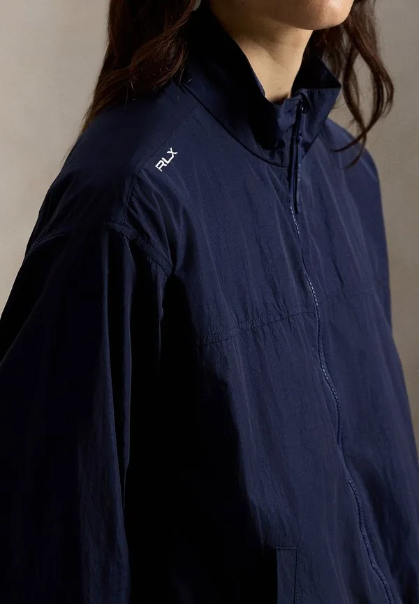 Летняя ветровка с высоким воротником и застежкой-молнией Polo Ralph Lauren, Refined Navy — фото 4
