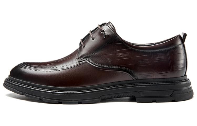 

Туфли Men"s Casual Men Low-Top Brown Aokang