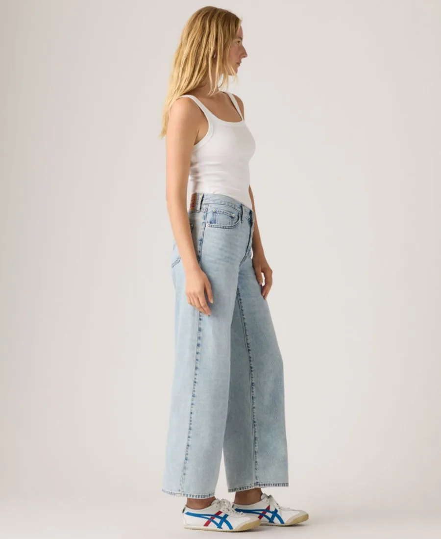Женские джинсы средней длины с широкими штанинами до щиколотки Levi's, Main Character — фото 3