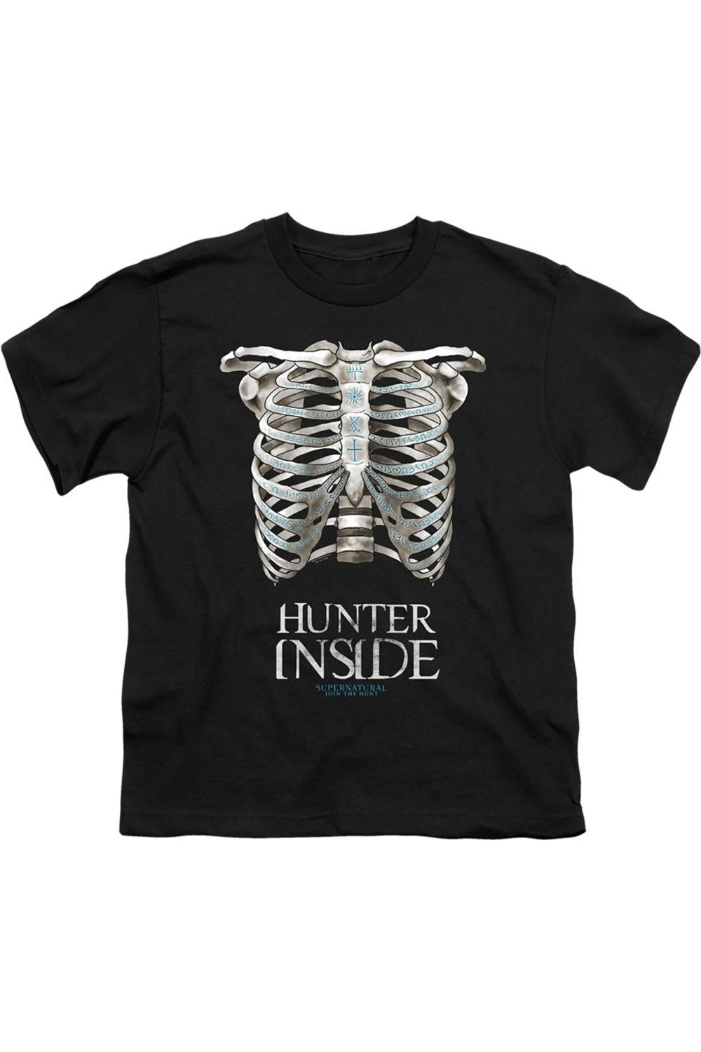 

Футболка молодежная с коротким рукавом "Охотник на сверхъестественное" Gildan, черный