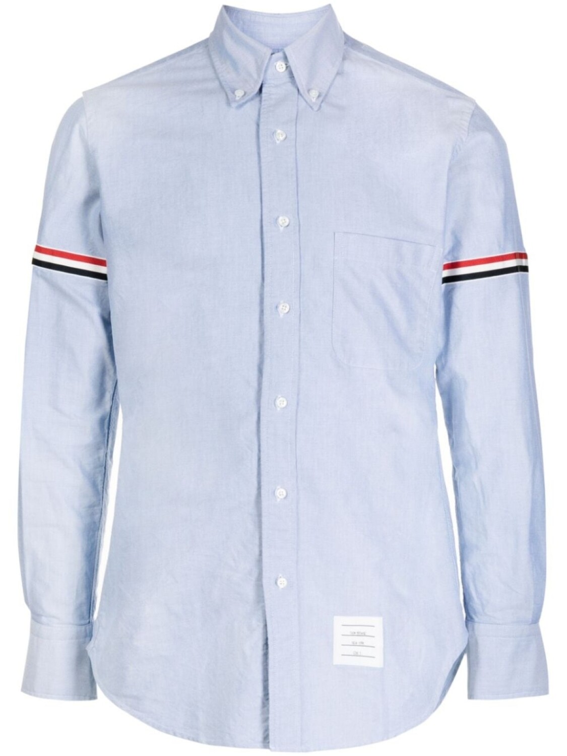 

Thom Browne рубашка с полосками RWB, синий