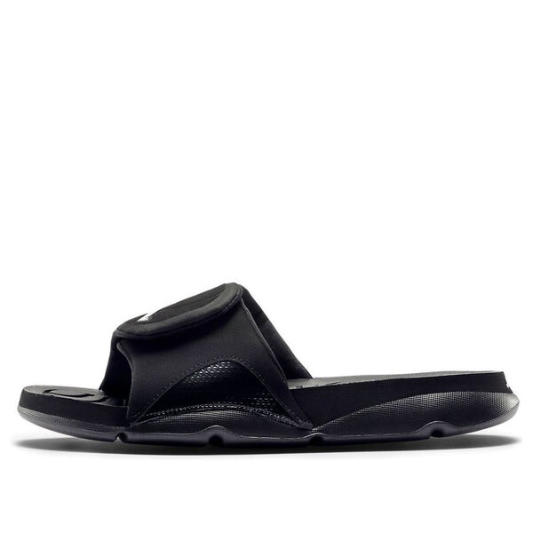

Тапочки hydro 4 lightweight sports slippers black Air Jordan, черный