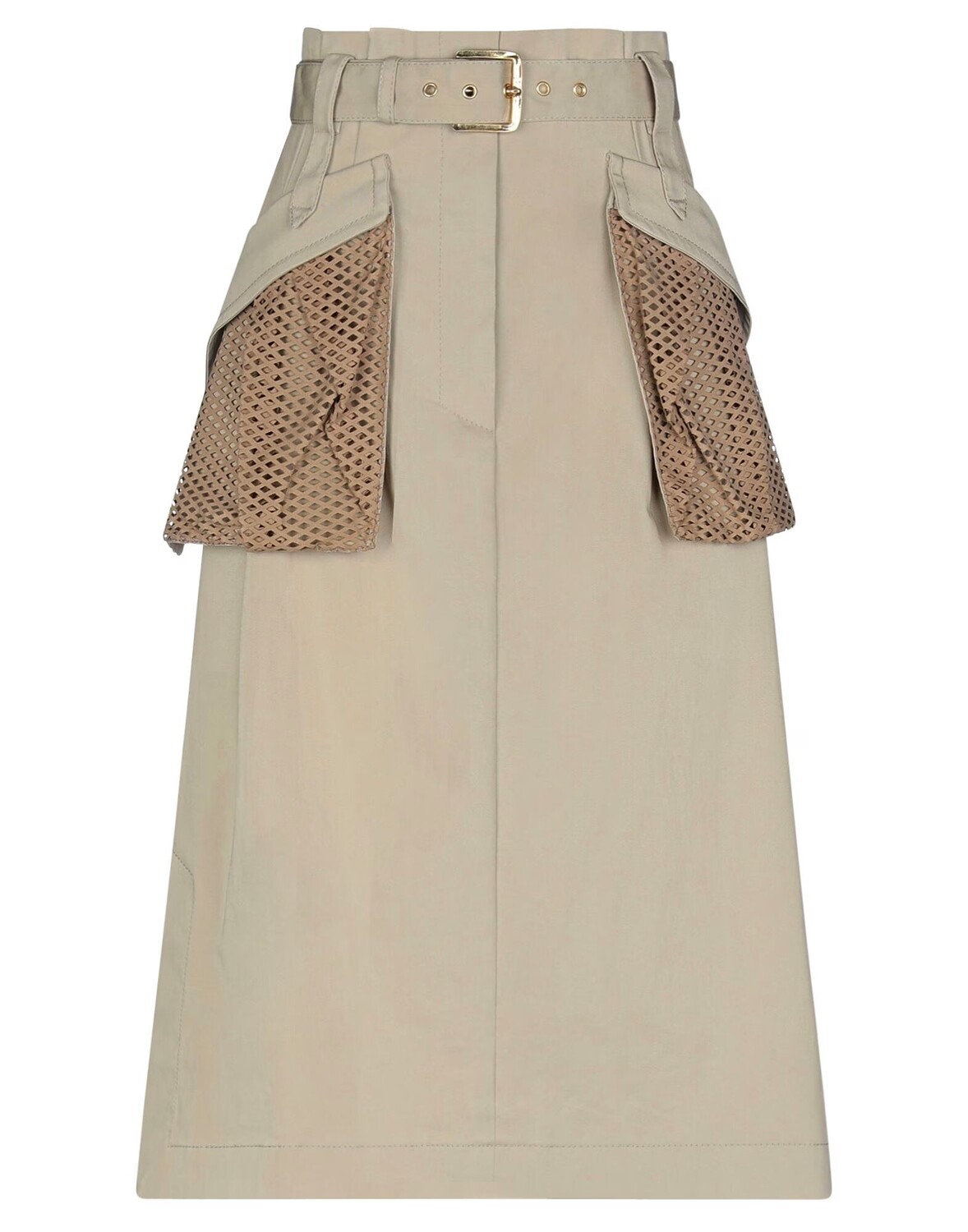

Юбка Alberta Ferretti, бежевый