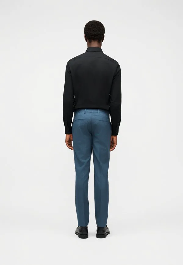 Узкие элегантные брюки с узором «гусиная лапка» Calvin Klein, Anchor Navy — фото 3