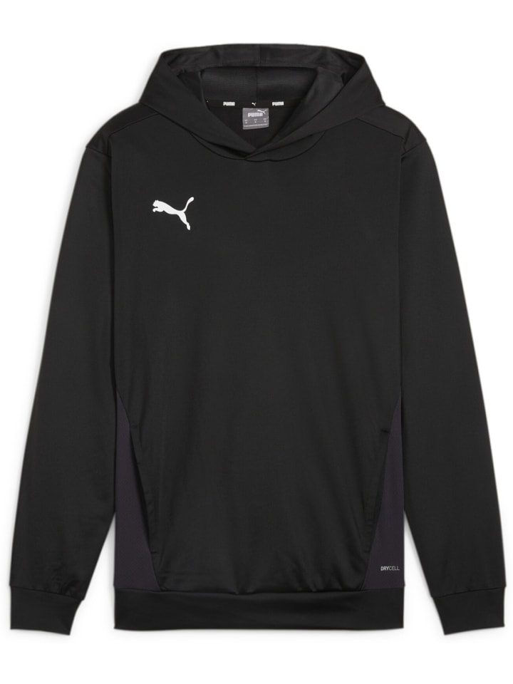

Толстовка с капюшоном TeamGoal Training Hoody M черного цвета Puma