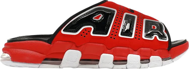 

Кроссовки Air More Uptempo Slide 'Bulls', красный