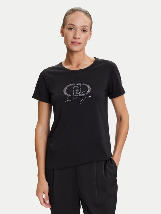 

Футболка regular fit TF5163 JS923 Liu Jo Sport, чёрный