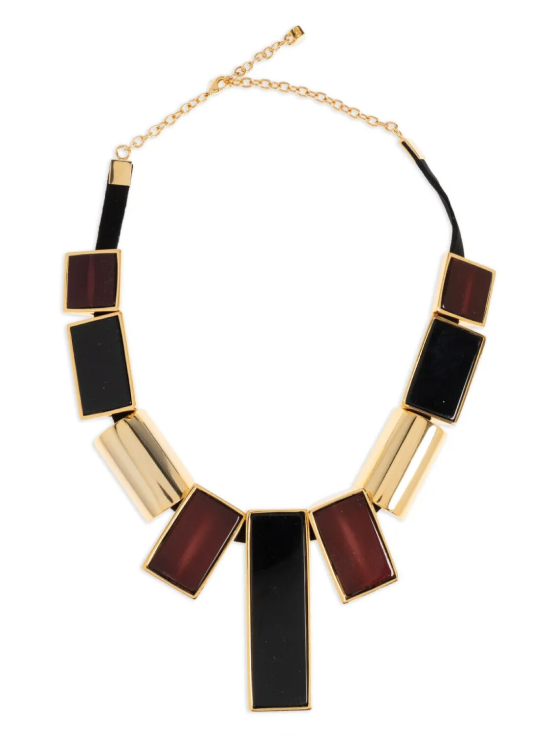 

DSQUARED2 геометрическое ожерелье, черный