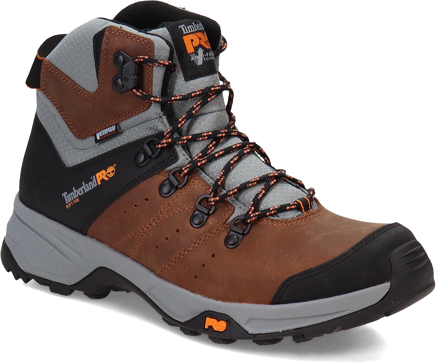 

Timberland мужские ботинки Switchback Soft Toe Waterproof для активного отдыха, Brown/Orange