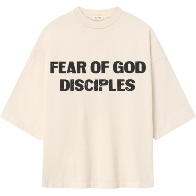 

Футболка Disciple с коротким рукавом Fear Of God, Oat