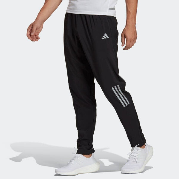 Штаны владеют бегом, тканые астро-штаны Adidas, черный — фото 2