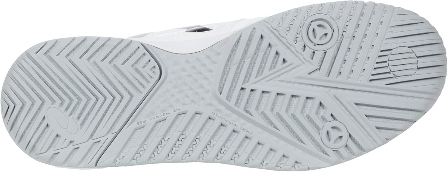 Мужские теннисные кроссовки Asics Gel-Challenger 13 для игры на глине, белый/черный — фото 4