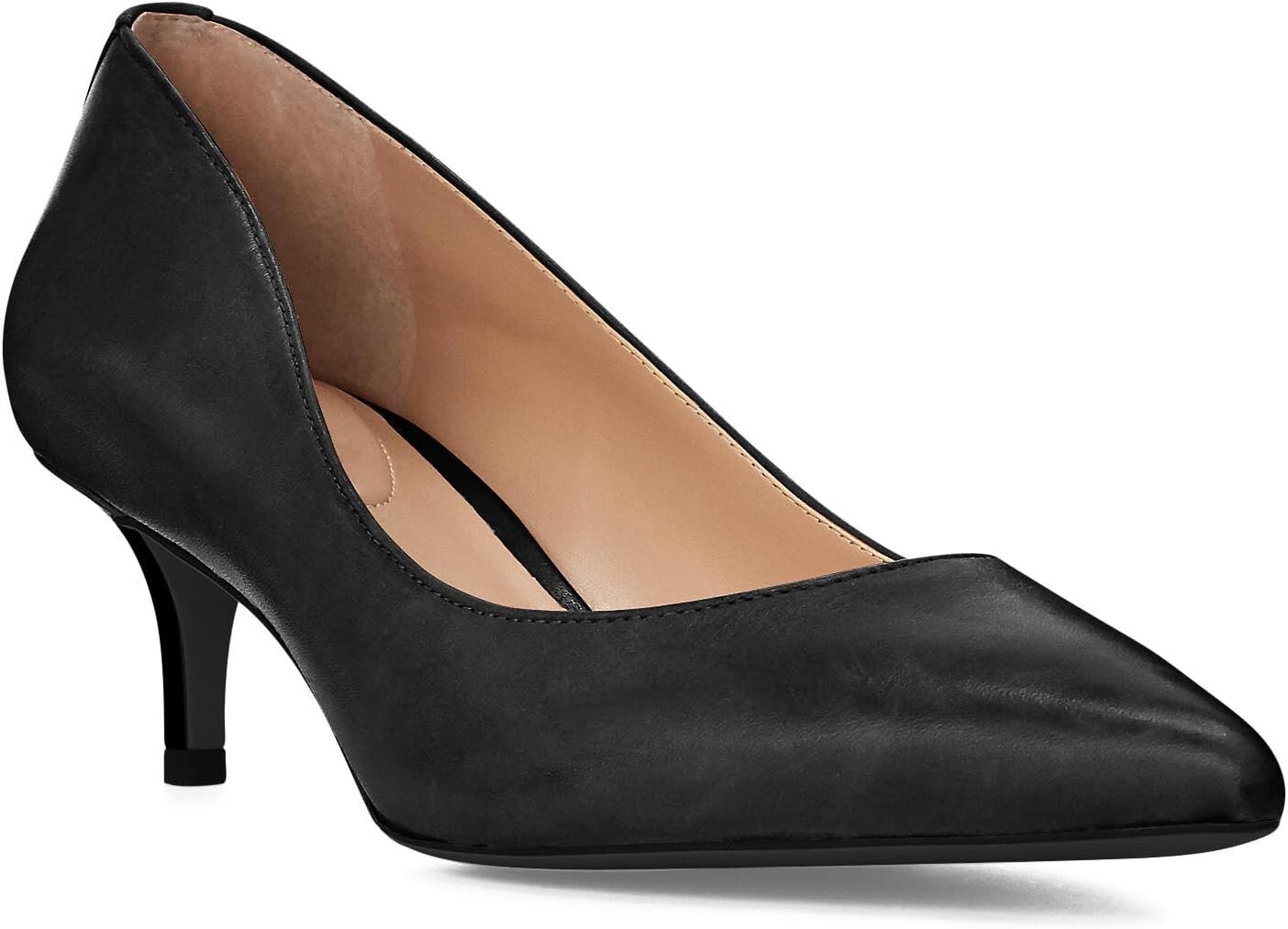 Туфли Adrienne Leather Pump LAUREN Ralph Lauren, черный