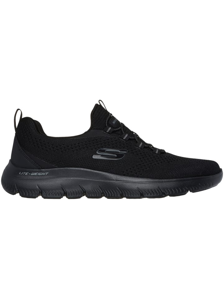 Кроссовки женские Skechers из переработанных материалов, черный — фото 2