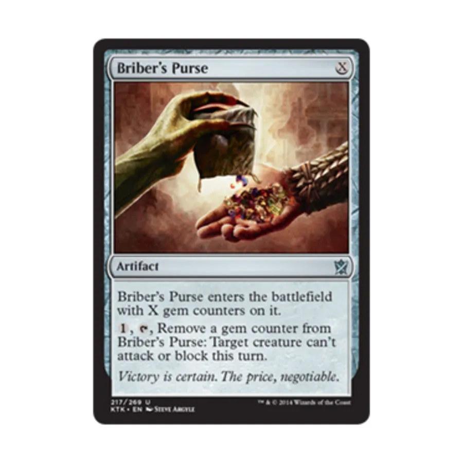 

CCG Кошелек взяточника (U), MTG - Khans of Tarkir