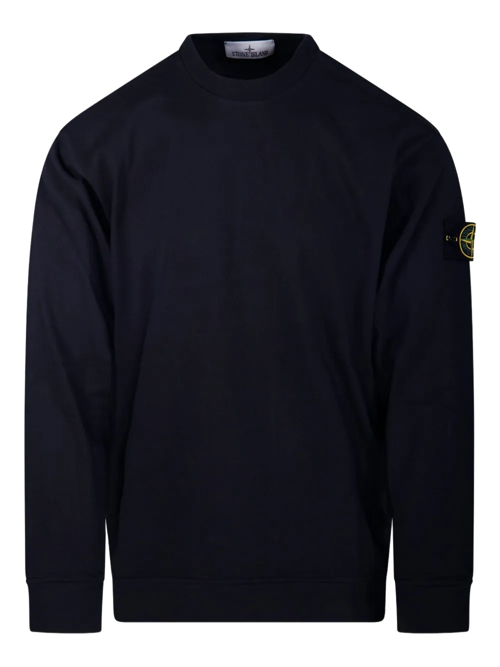

Свитшот с круглым вырезом Stone Island, синий
