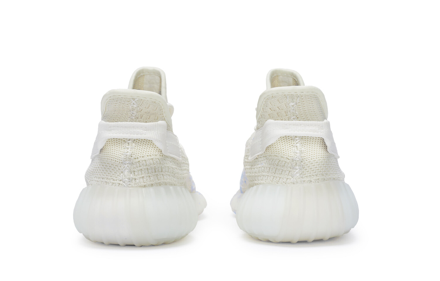 Кроссовки adidas originals Yeezy Boost 350 V2 Lifestyle Shoes Unisex Low-top Blue, белый/синий — фото 4