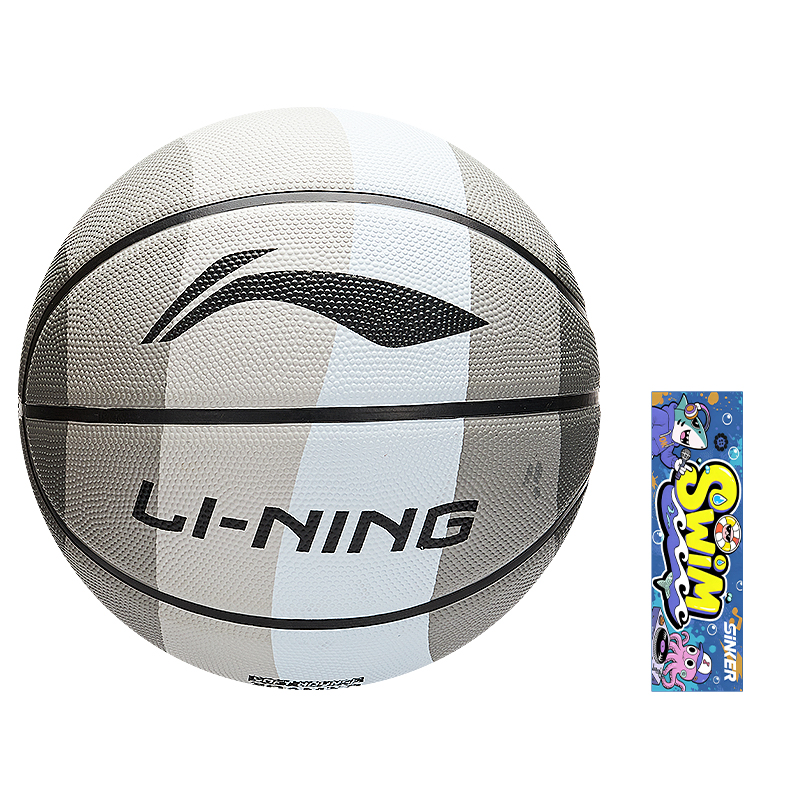 

Резиновый баскетбольный мяч gray размер 7 мяч для тренировок unisex китай LINING