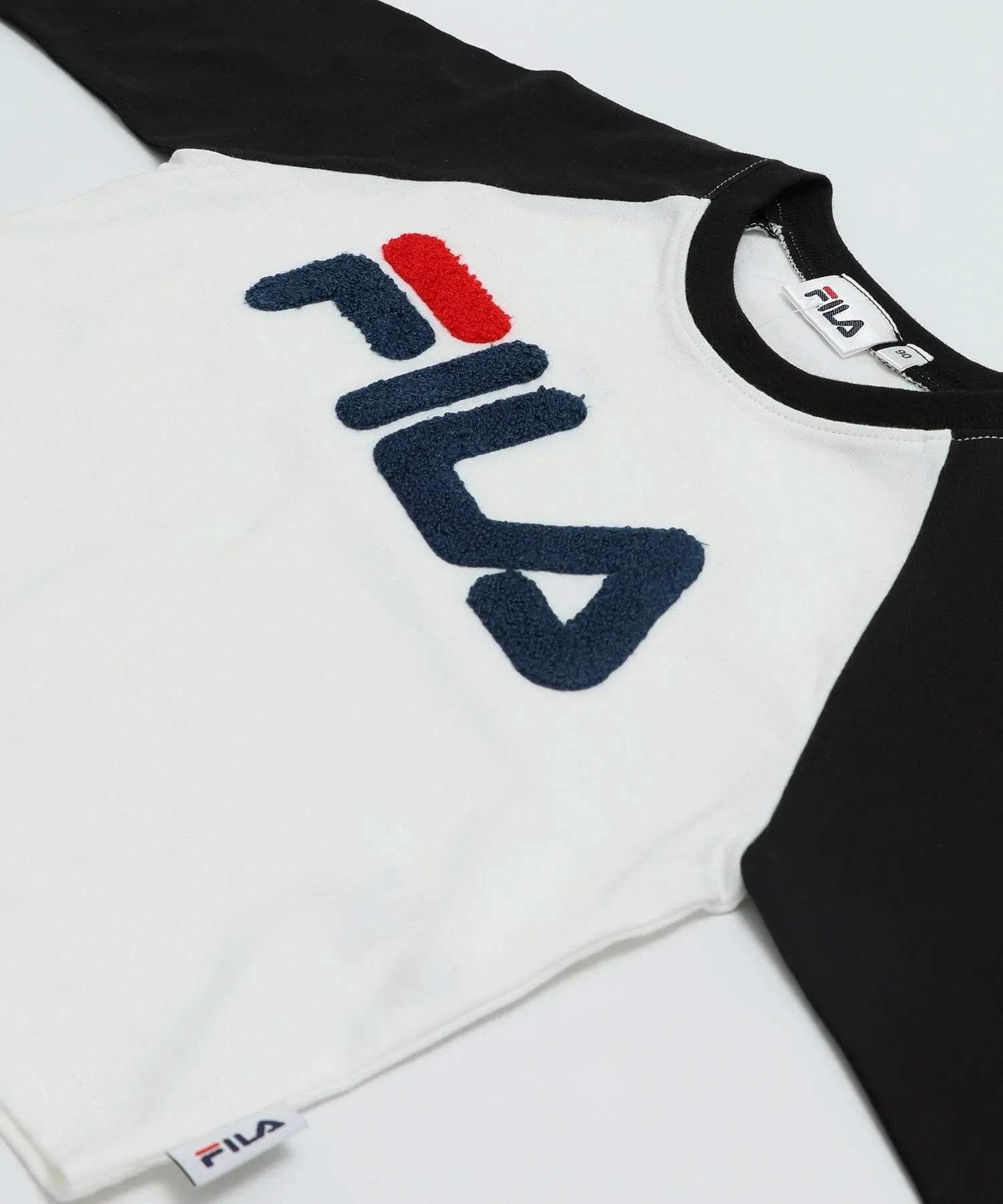 Футболка с длинными рукавами Fila Fila, D-Raglan/Black — фото 4