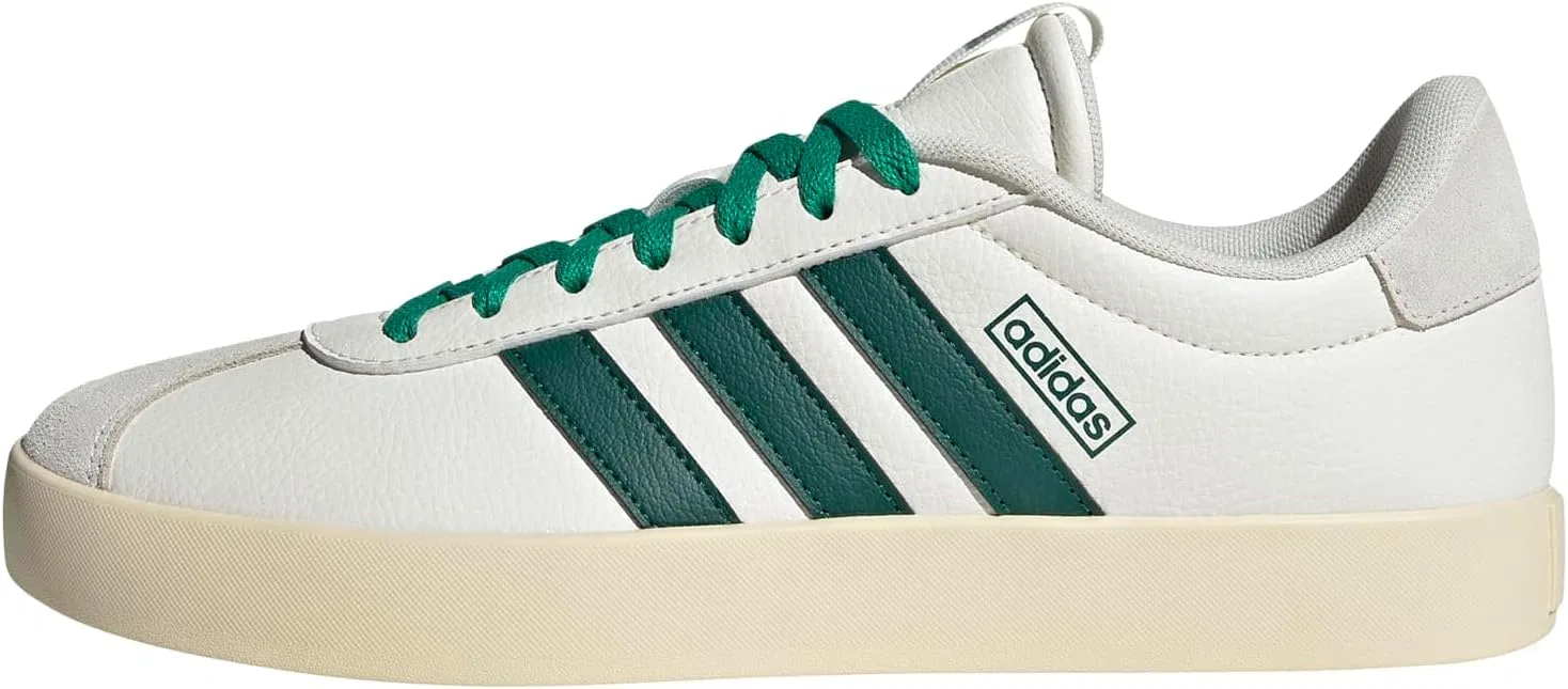 Кроссовки мужские adidas, цвет White/Collegiate Green/Court Green