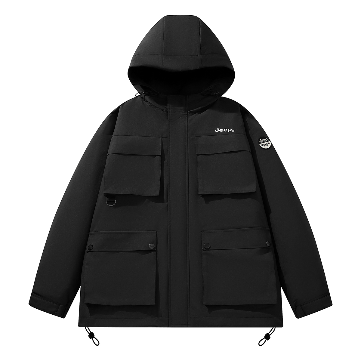 

Куртка Unisex Hooded Moderate Others Jeep, pure черный