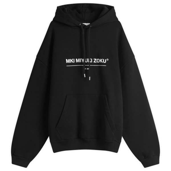 

Толстовка с капюшоном Mki linear Mki Miyuki-Zoku, черный