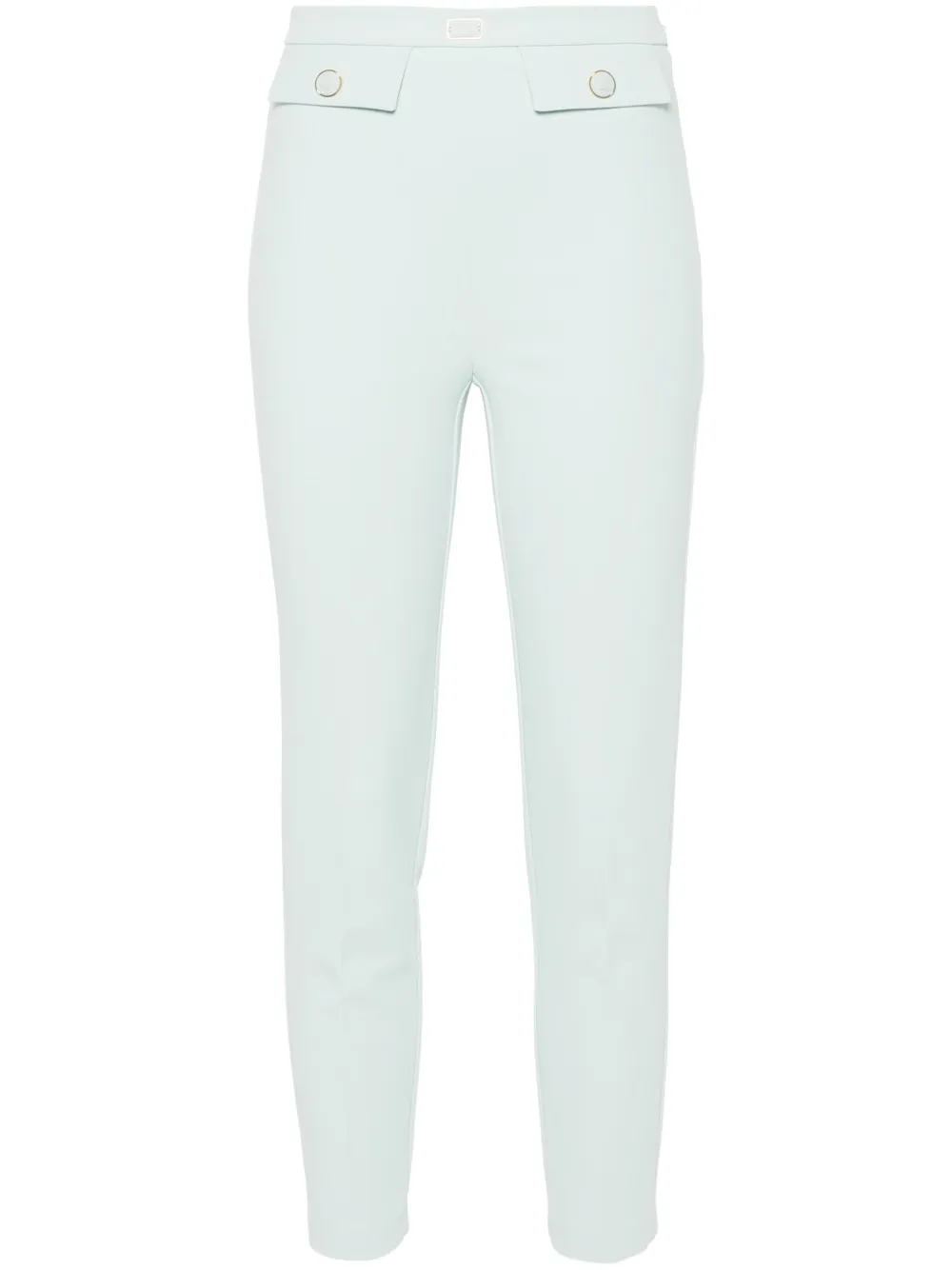 

Узкие брюки с логотипом Elisabetta Franchi, зеленый