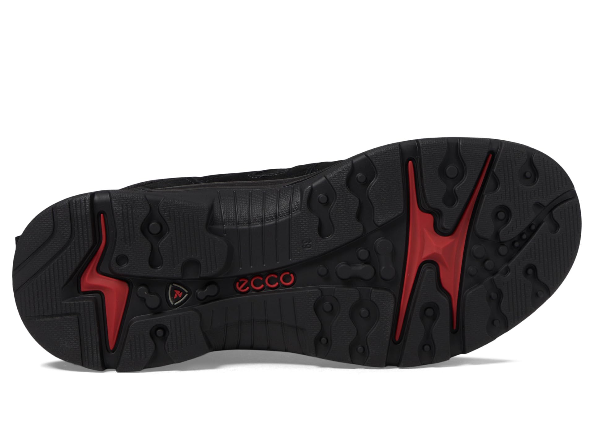 Ботинки ECCO Sport Offroad Waterproof Mid Hiking Boots, цвет Black Oil Nubuck/Black Nubuck — фото 3