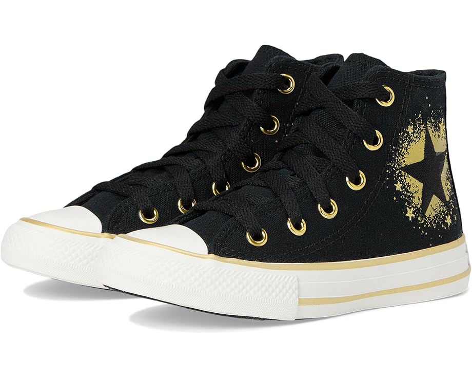 

Кроссовки Converse Kids Chuck Taylor All Star, цвет Black/Gold/White