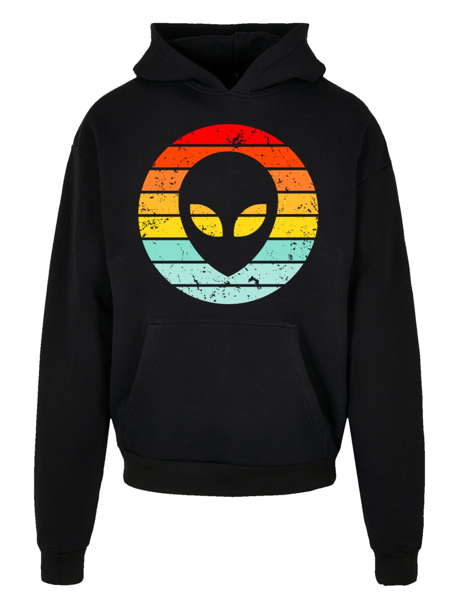 

Толстовка F4NT4STIC Alien Retro Sonnenuntergang, черный