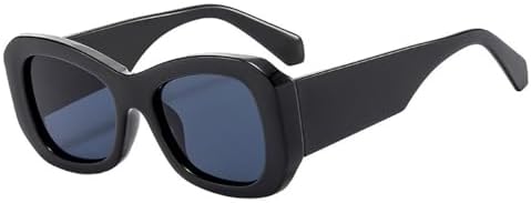 

Солнцезащитные очки для женщин и мужчин, цветные, с широкими дужками, дорожные, для мужчин и женщин, с защитой от УФ-излучения UV400, черные, один размер MTZJH, One Color