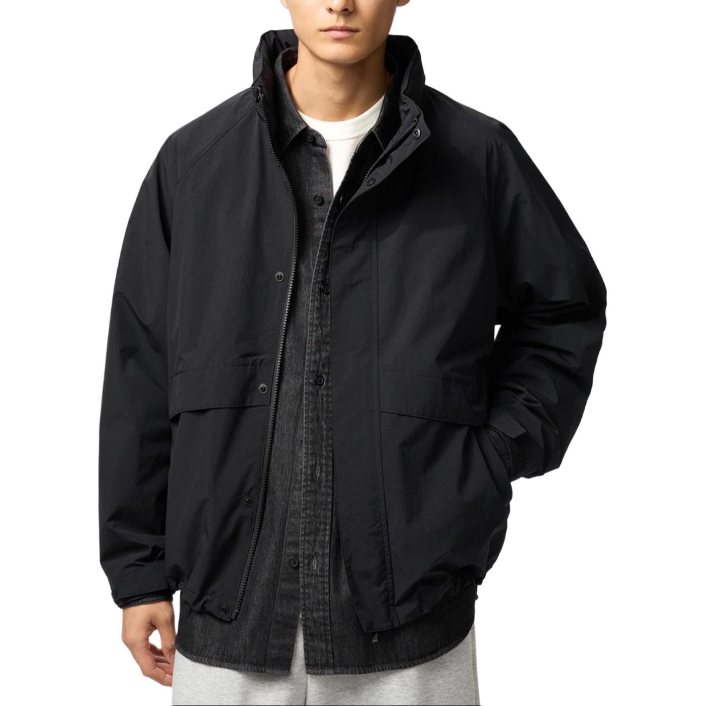 

UNIQLO Куртка унисекс черная, Black
