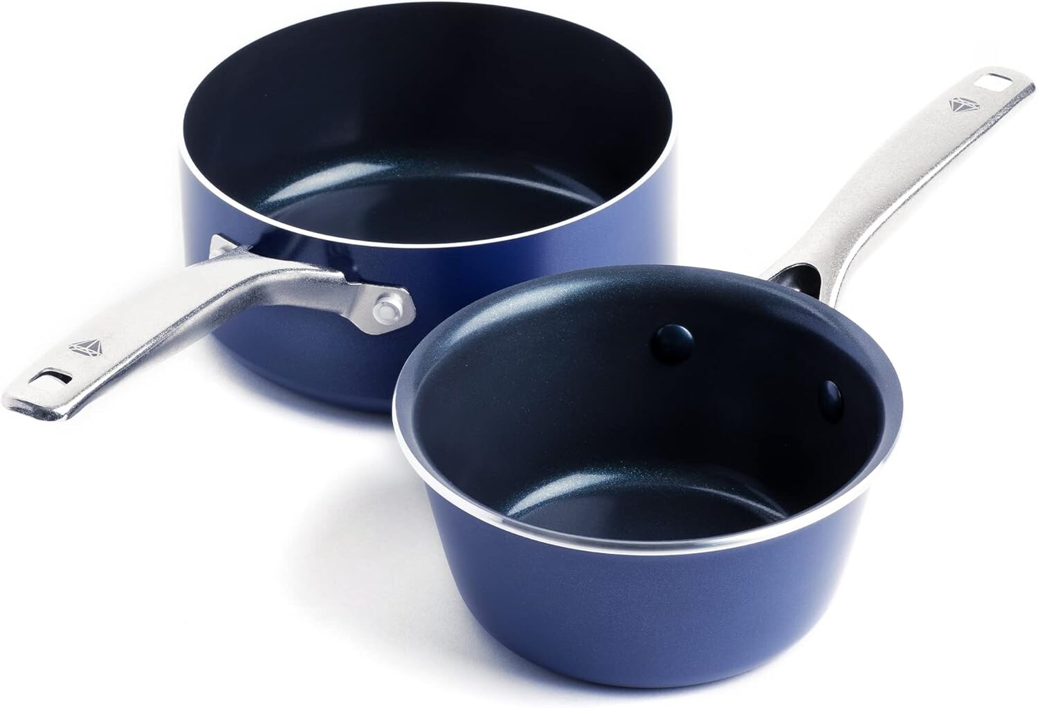

Набор кастрюль Blue Diamond на 1 и 2 QT, Blue