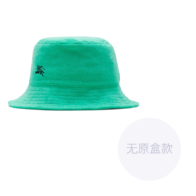 

Вышитая махровая панама EKD Burberry, bright jade