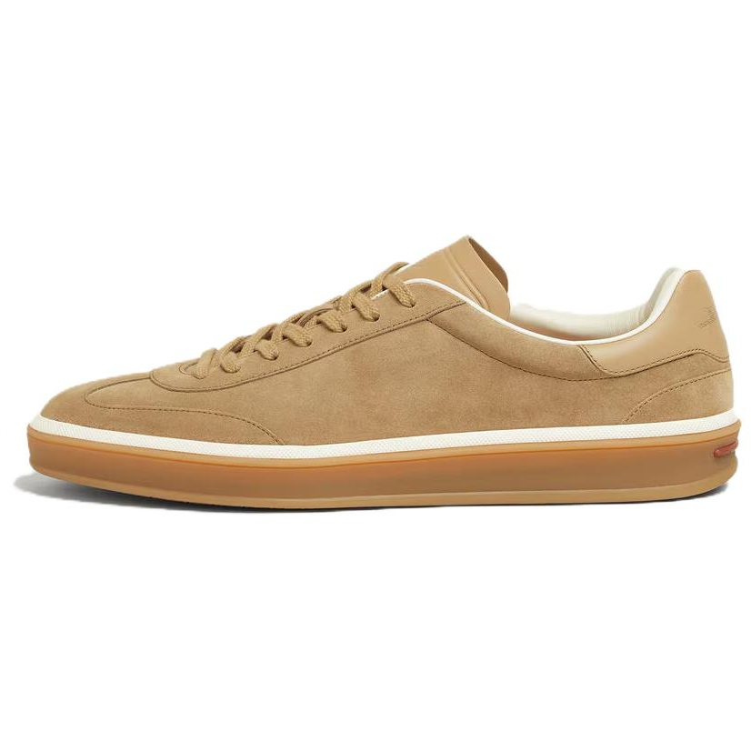 

Loro Piana Кроссовки для скейтбординга Tennis Walk Low Top, мужские, коричневые