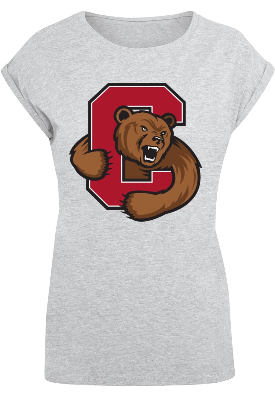 

Футболка Merchcode Shirt Cornell University - Bear, светло-серый