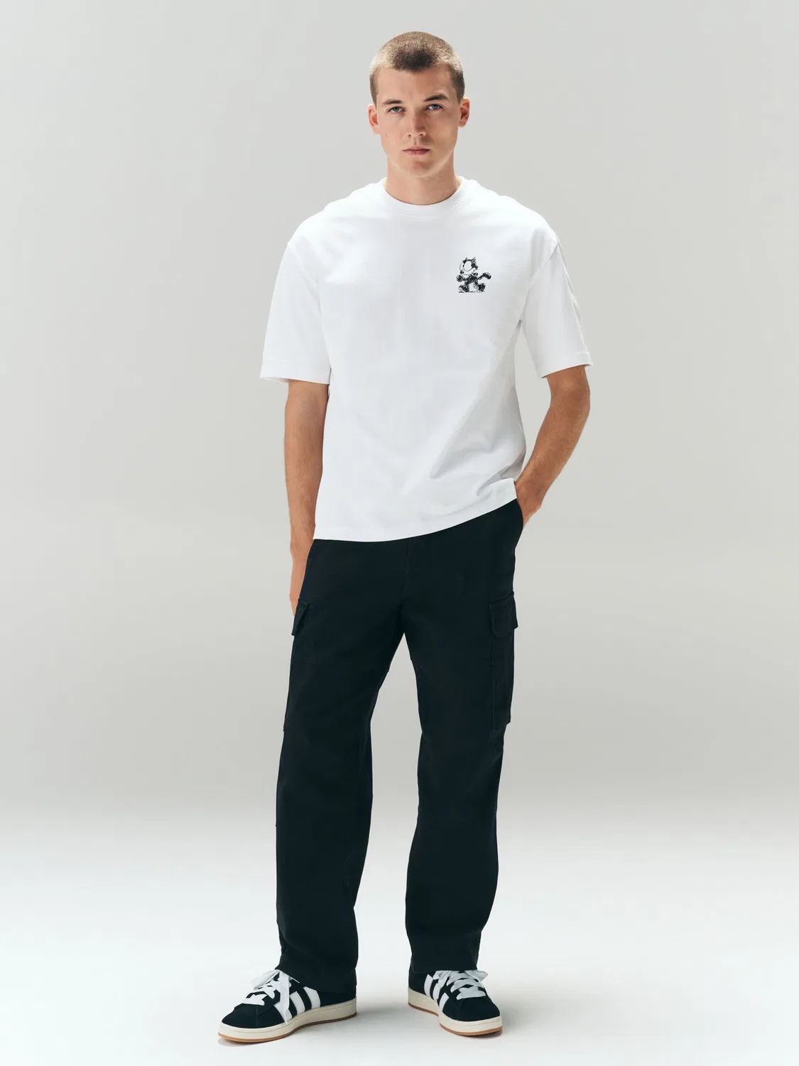 Футболка 'Felix The Cat' Next, Off White — фото 4