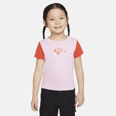 

Футболка Nike "Your Move" Toddler Graphic T-Shirt, цвет Pink Rise