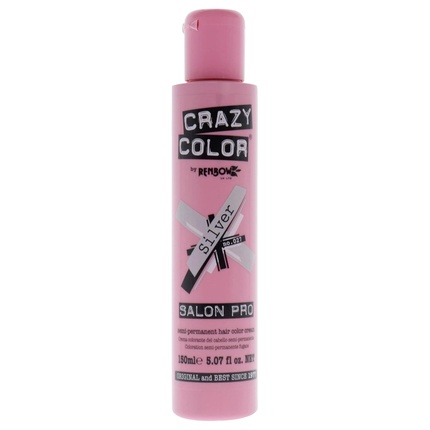

Salon Pro Полуперманентная краска для волос 027 Серебро Crazy Color