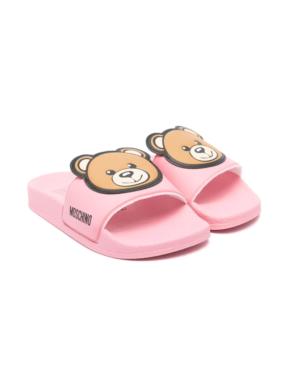 

Шлепанцы Teddy Bear Moschino Kids, розовый