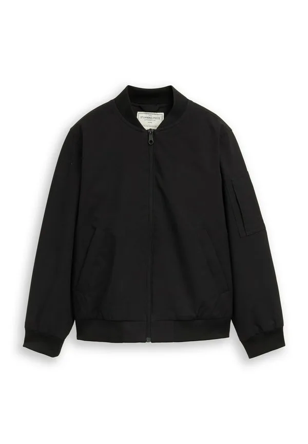 Функциональный бомбер mit wasserabweisender Tom Tailor, Black