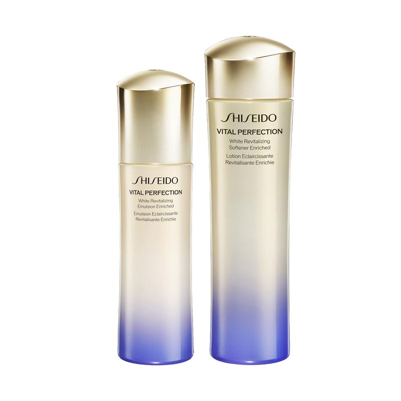 Набор для ухода за кожей Shiseido Vital Perfection: лосьон + эмульсия, 150 мл + 100 мл — фото 3