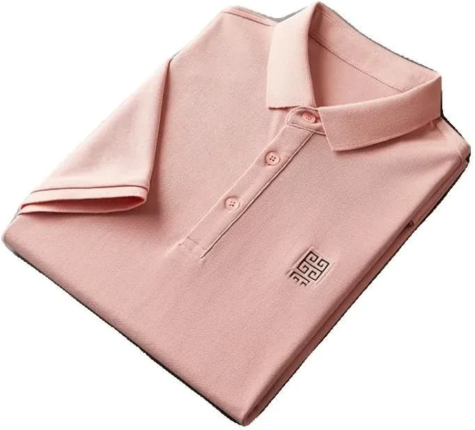 

Футболка Xingfenly мужская с коротким рукавом, летняя, вышитая, из ice silk