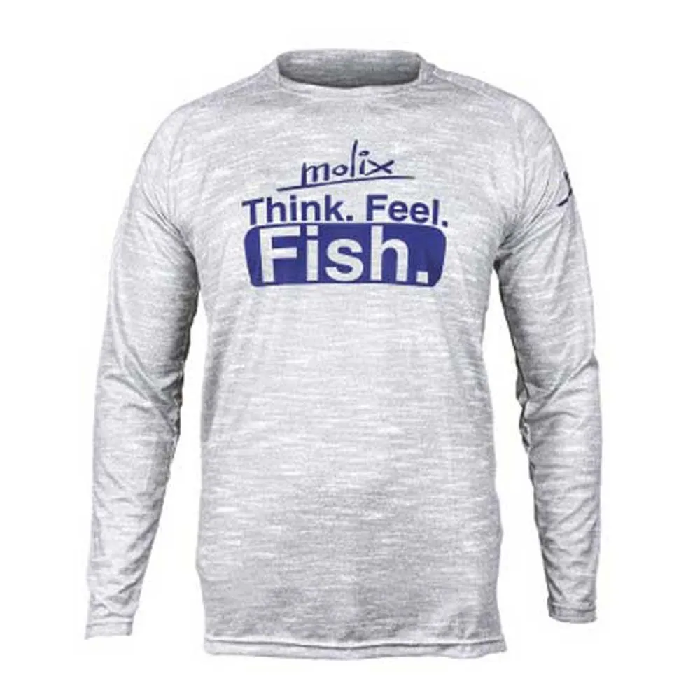 

Футболка с длинным рукавом Molix Professional Fish, серый
