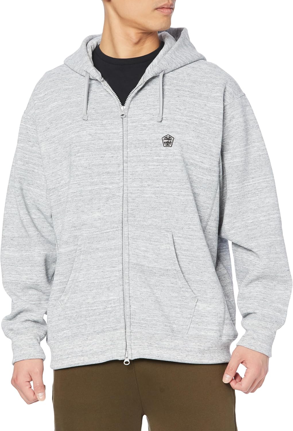 

Мужская толстовка Two Four One MB5402 Area 241 - Толстовка с полной застежкой-молнией Two For One, серый