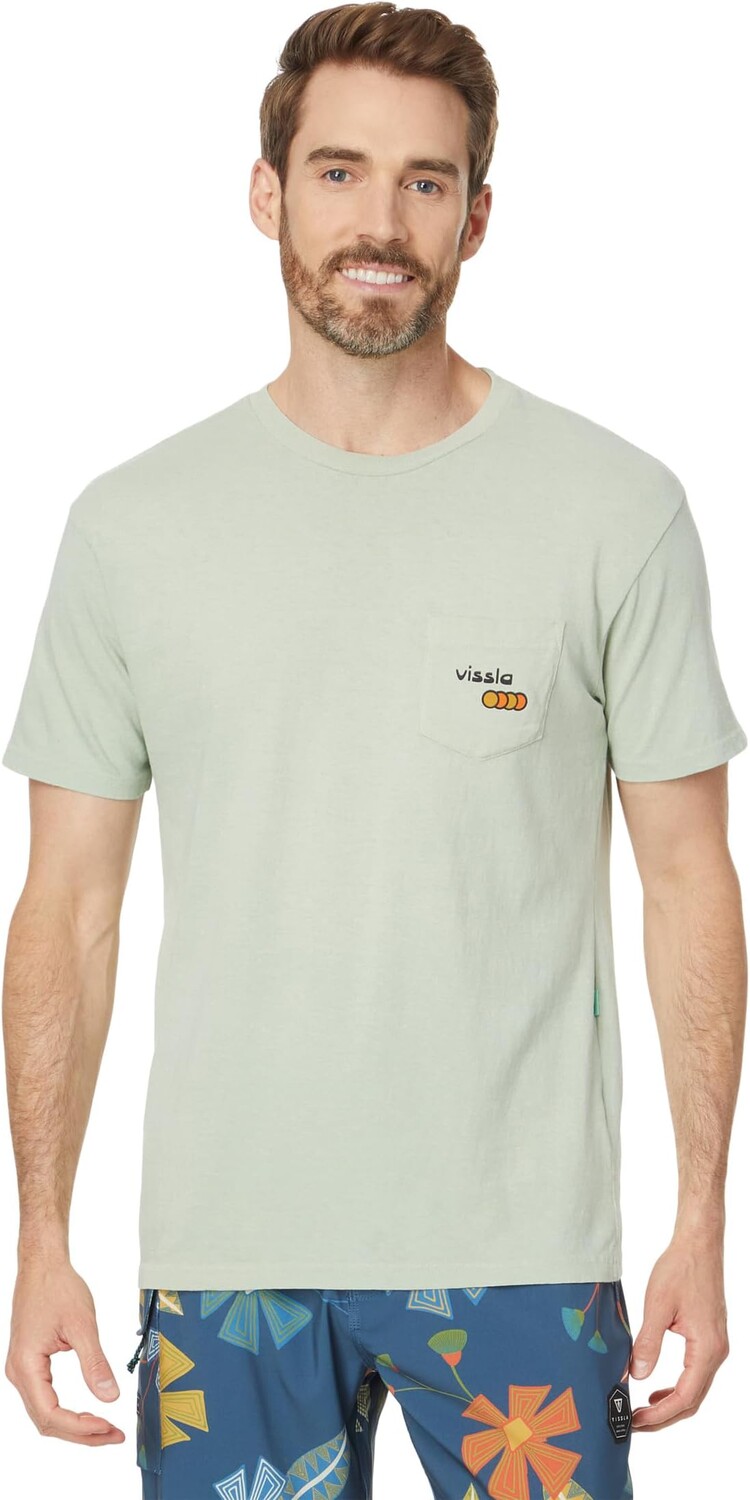 

Футболка VISSLA Calypso Short Sleeve Tee, цвет Agave