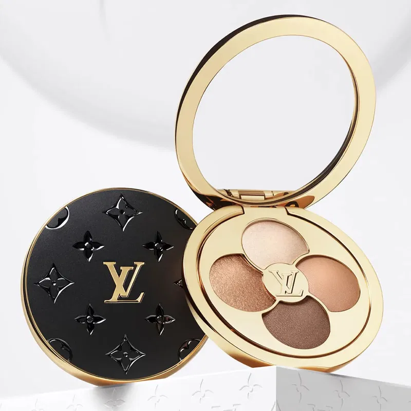 Палетка теней для век 4 цвета Beige Memento LOUIS VUITTON Soft Beige — фото 4