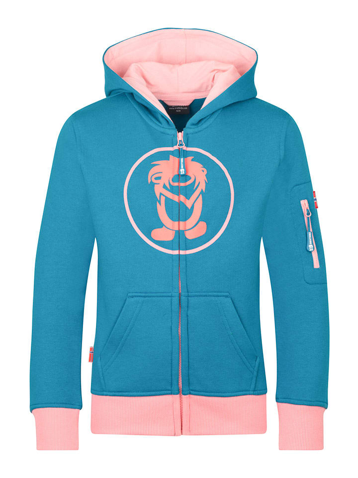

Спортивная куртка Trollkids, цвет blau/rosa