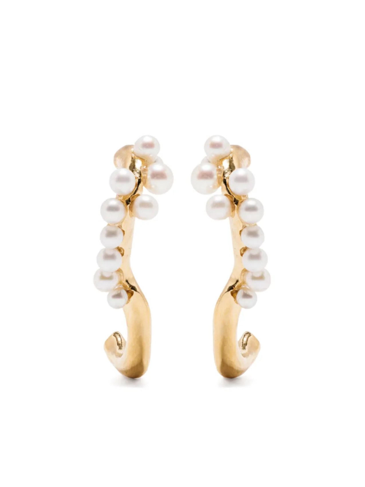 

BEATRIZ PALACIOS серьги с жемчугом, золотой